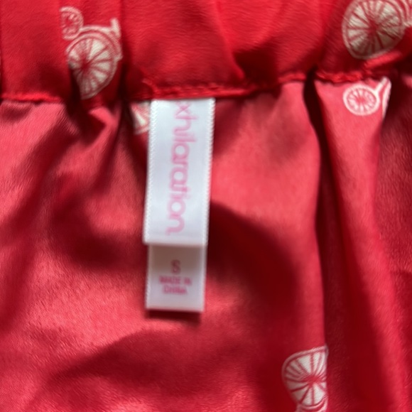 Xhiliration Red Bicycle Skirt - Picture 4 of 6